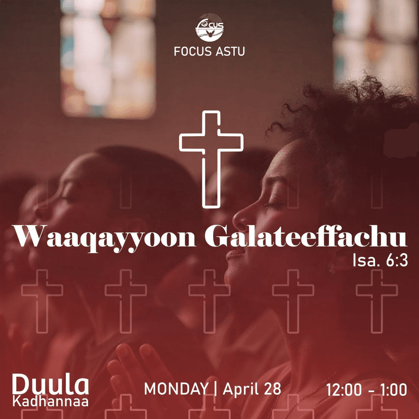 Duula Kadhannaa 2023 graphic