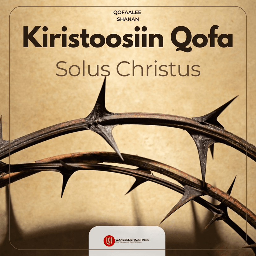 Kristoosiin Qofa graphic